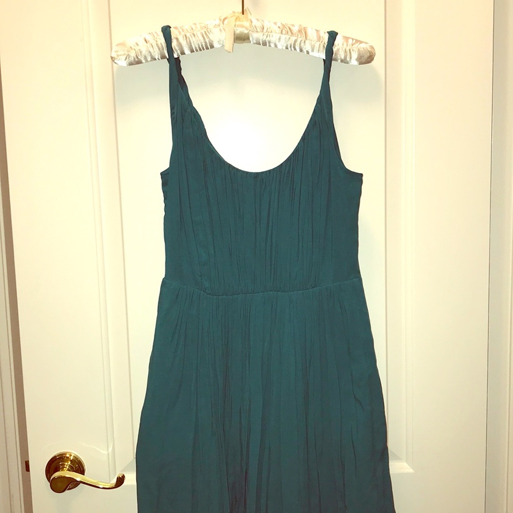 Madewell dress in teal, new with tags